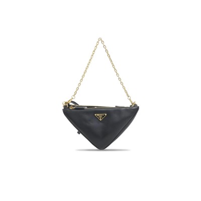 PRADA SYMBOLE LEATHER MINI BAG 1BC176 (25*23*5cm)  PRADA SYMBOLE LEATHER MINI BAG 1BC176 (25*23*5cm)